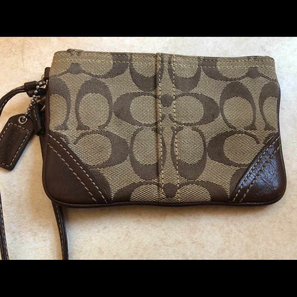 Coach wristlet